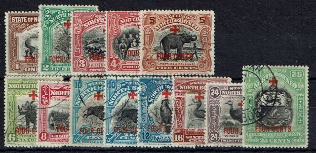 Image of North Borneo/Sabah SG 235/46 FU British Commonwealth Stamp